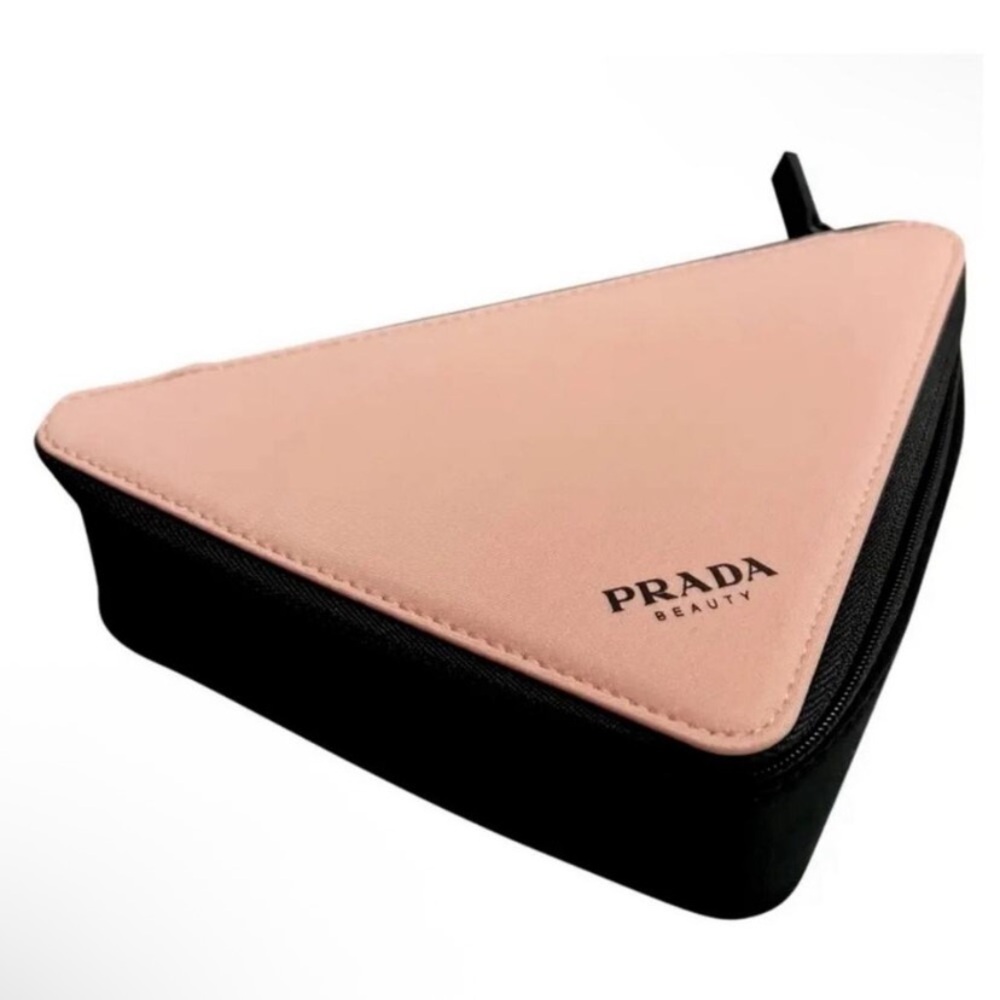 Prada Beauty pink pouch